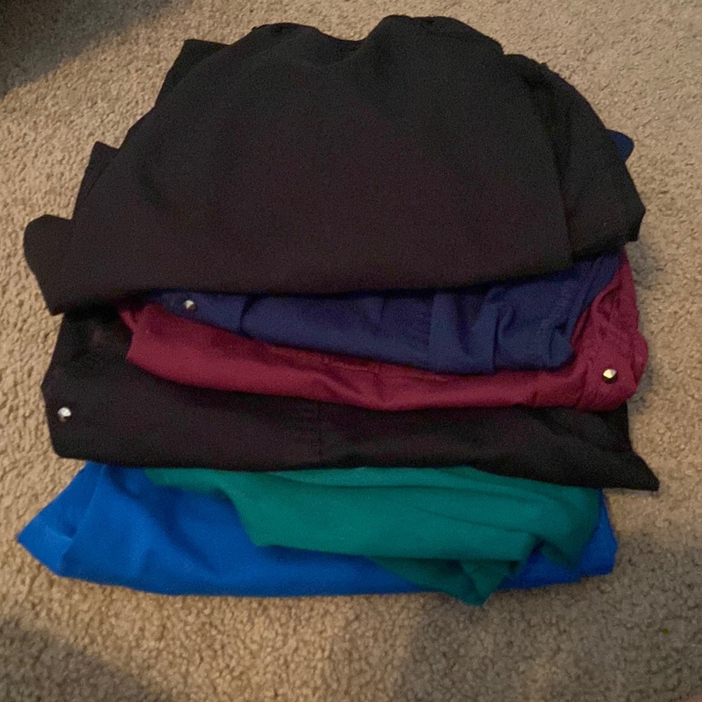 Scrub bottoms, all size M, gently used, mixed brands